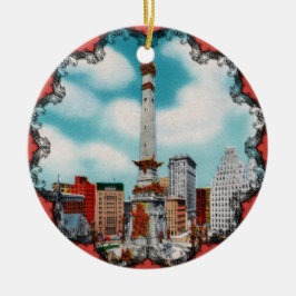 モニュメントサークルビクトリアンオーナメント セラミックオーナメント