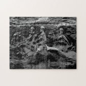 モニュメントストーンマウンテンジョージア。 ジグソーパズル (横)