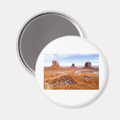 モニュメントバレーの冬 マグネット (正面/裏面)
