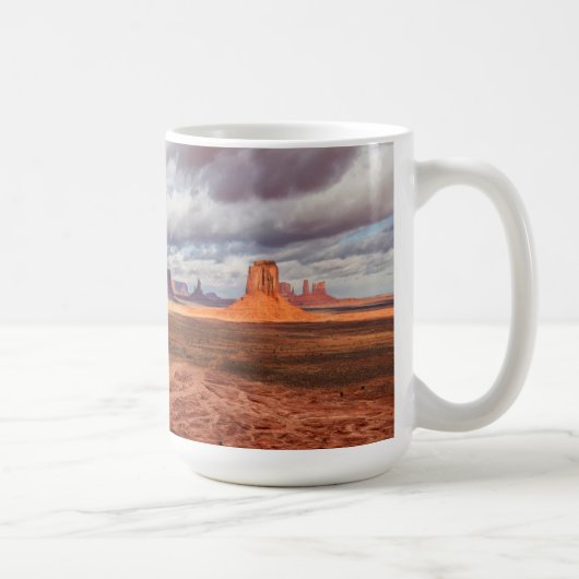 モニュメントバレーの風景、AZ コーヒーマグカップ (右)