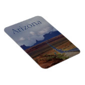 モニュメントバレーアリゾナへのハイウェイ マグネット (右側)