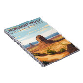 モニュメントバレーアリゾナユタヴィンテージトラベル ノートブック (右側)