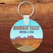 モニュメントバレーアリゾナユタヴィンテージ キーホルダー (正面)