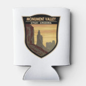 モニュメントバレーアリゾナユタヴィンテージ 缶クーラー (裏面)