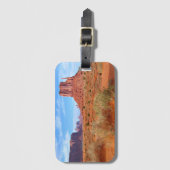 モニュメントバレーアリゾナ ラゲッジタグ (正面縦)