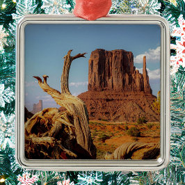 モニュメントバレーサウスウエストクリスマスオーナメント メタルオーナメント