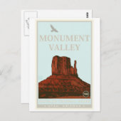 モニュメントバレーナバジョトライバルパーク ポストカード (正面/裏面)