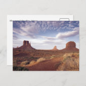 モニュメントバレービュー,アリゾナ ポストカード (正面/裏面)
