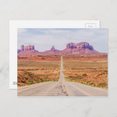 モニュメントバレー国立公園 ポストカード (正面/裏面)