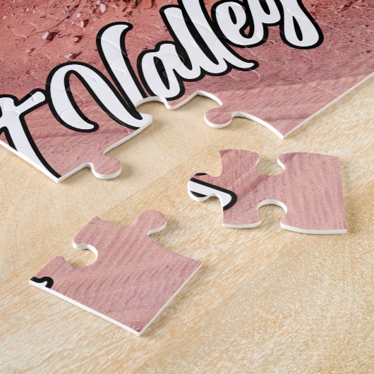 モニュメントバレー国立公園(米国) ジグソーパズル (側面)