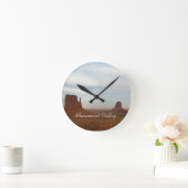 モニュメントバレー時計 ラウンド壁時計 (ホーム)