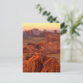 モニュメントバレー風光明媚なアリゾナ ポストカード (スタンド正面)