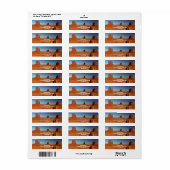 モニュメントバレー1 ラベル (フルシート)