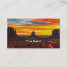 モニュメントバレー3名刺
