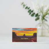 モニュメントバレー3名刺 名刺 (スタンド正面)