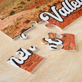 モニュメントバレー、アリゾナ、統一された州 ジグソーパズル (側面)