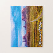 モニュメントバレー、アリゾナ、統一された州 ジグソーパズル (縦)