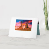 モニュメントバレー カード (裏面)