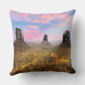 モニュメントバレー。 クッション (裏面)