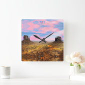 モニュメントバレー スクエア壁時計 (ホーム)