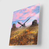 モニュメントバレー スクエア壁時計 (傾斜)