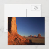 モニュメントバレー、ナバホ・トライバル公園、アリゾナ ポストカード (正面/裏面)