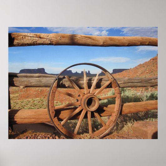 モニュメントバレー ポスター (正面)