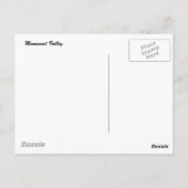 モニュメントバレー ポストカード (裏面)