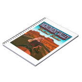 モニュメントバレー – ユタ州 – アリゾナ州 – 統一された州 ノートブック (左側)