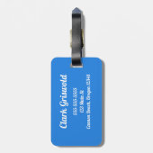 モニュメントバレー ラゲッジタグ (裏面縦)