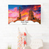 モニュメントバレー 横断幕 (インサイチュ)