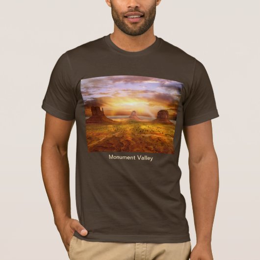 モニュメントバレー Tシャツ (正面)