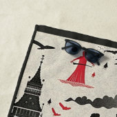 モニュメント芸術的ビーチタオル – グローバルランドマーク ビーチタオル (インサイチュ)