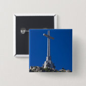 モニュメント落ちたの谷 缶バッジ (正面&裏面)