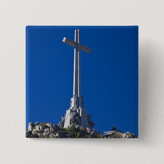 モニュメント落ちたの谷 缶バッジ (正面)