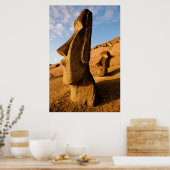 モニュメント |イースター島 ポスター (キッチン)