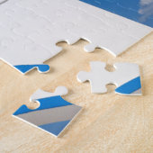 モニュメント |ギリシャのブルードーム教会 ジグソーパズル (側面)