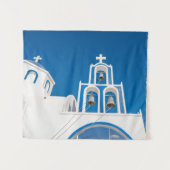 モニュメント |ギリシャのブルードーム教会 タペストリー (正面(横))