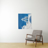 モニュメント |ギリシャのブルードーム教会 タペストリー (インサイチュ)