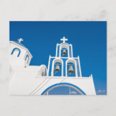 モニュメント |ギリシャのブルードーム教会 ポストカード (正面)