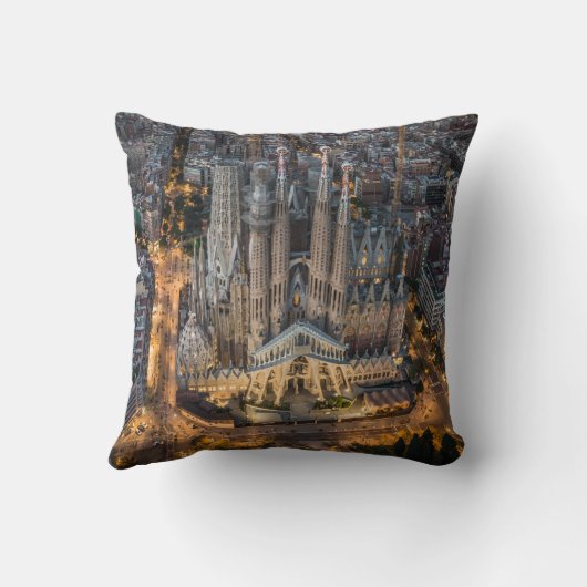 モニュメント |サグラダファミリア クッション (裏面)