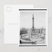 モニュメント・サークル,インディアナポリス,インディアナ州 ポストカード (正面/裏面)