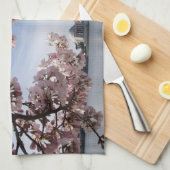 モニュメント |ジェファーソン記念さくらんぼの花 キッチンタオル (四つ折り)