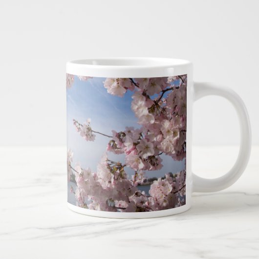 モニュメント |ジェファーソン記念さくらんぼの花 ジャンボコーヒーマグカップ (右)
