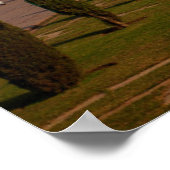 モニュメント |タジカラフルマハルの表示 ポスター (角)