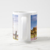 モニュメント |タージマハルサンライズ ジャンボコーヒーマグカップ (裏面)