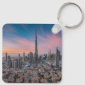 モニュメント |ドバイの街並 キーホルダー (裏面)