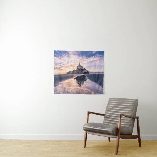 モニュメント ノルマンディ・フランス，モンサンミシェル タペストリー (インサイチュ(横))