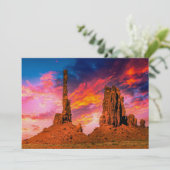 モニュメント・バレー 招待状 (スタンド正面)