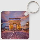 モニュメント パリ・フランス,凱旋門 キーホルダー (裏面)